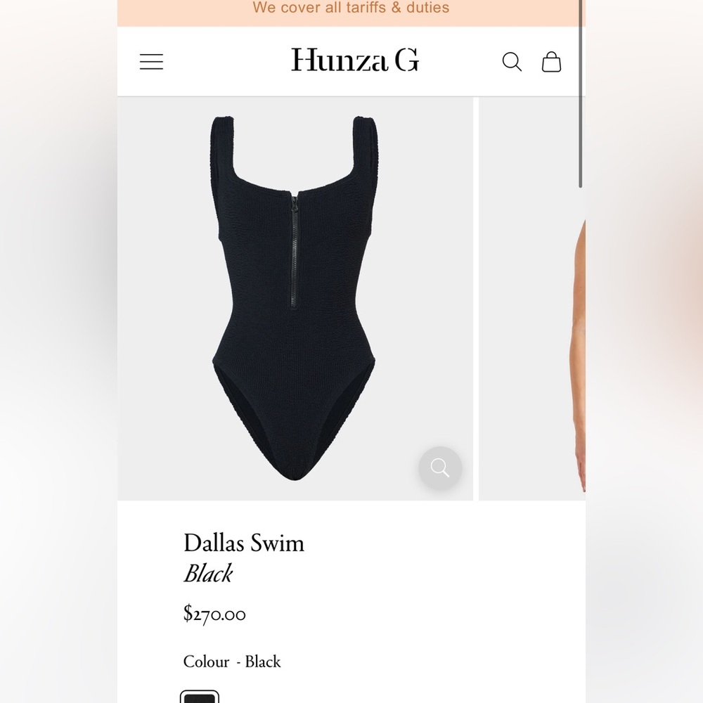 Hunza G Dallas suit